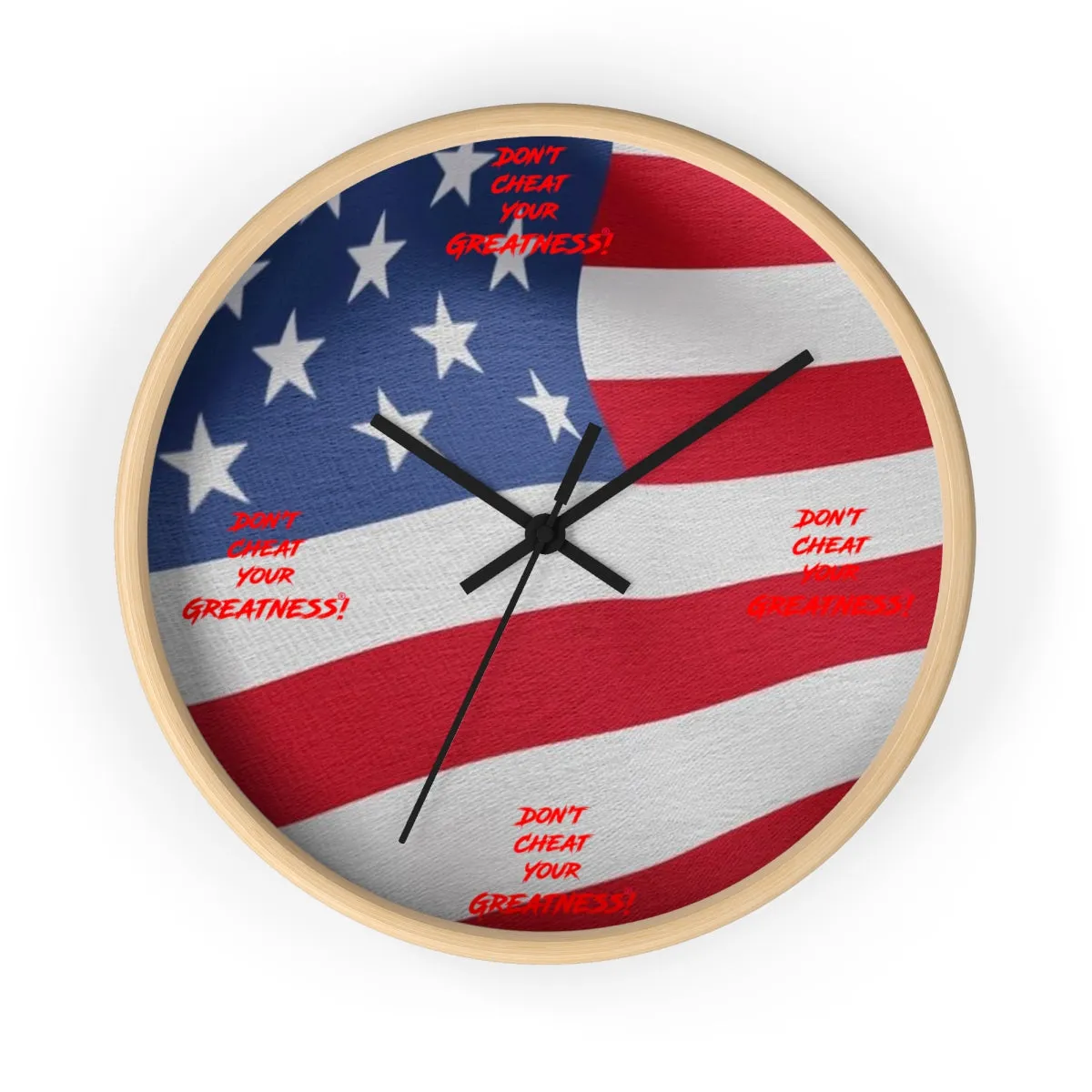 USA Wall clock