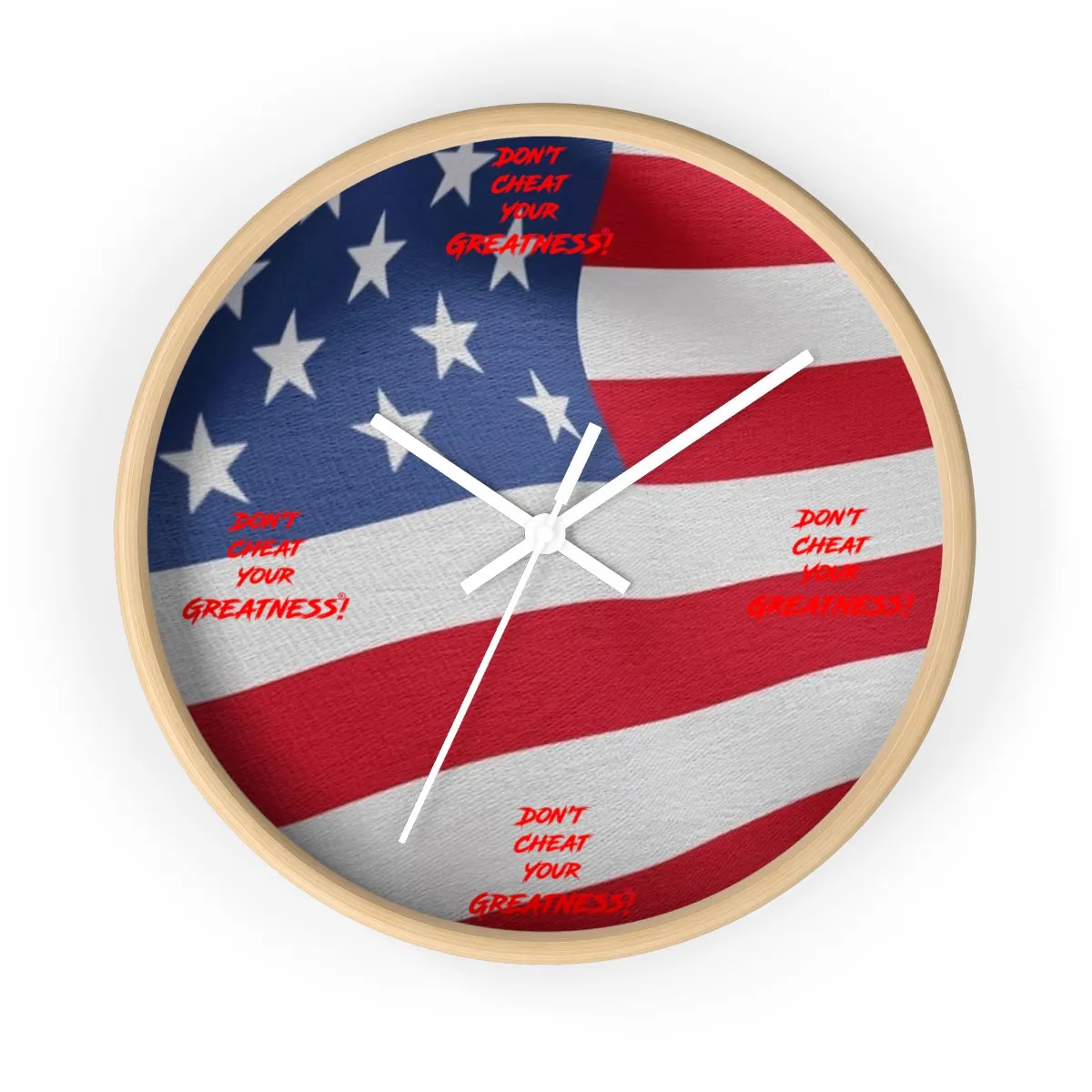 USA Wall clock