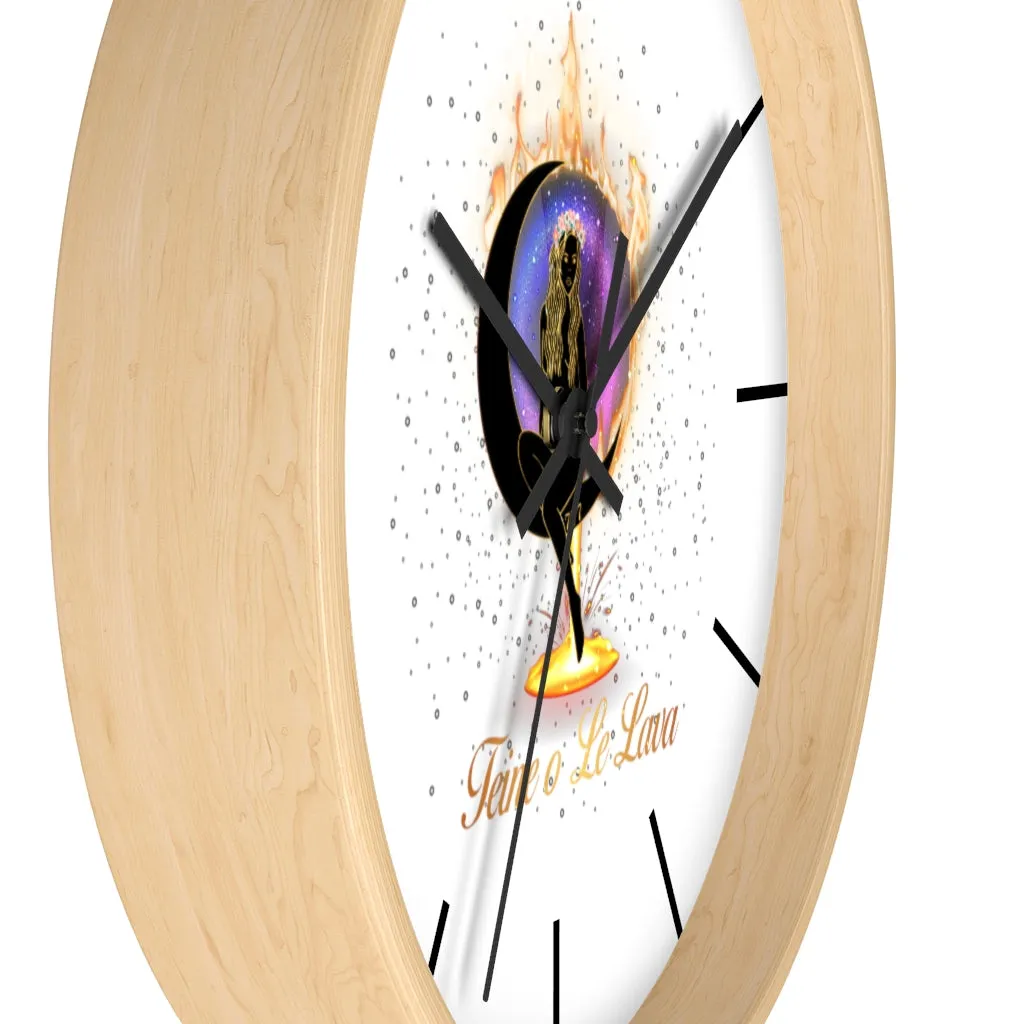 Yoga Spiritual Meditation Wall clock - Luck 777 Angel Number