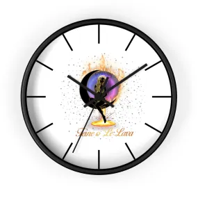 Yoga Spiritual Meditation Wall clock - Luck 777 Angel Number