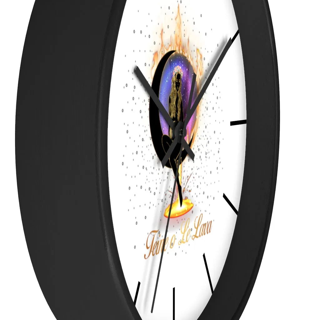 Yoga Spiritual Meditation Wall clock - Luck 777 Angel Number