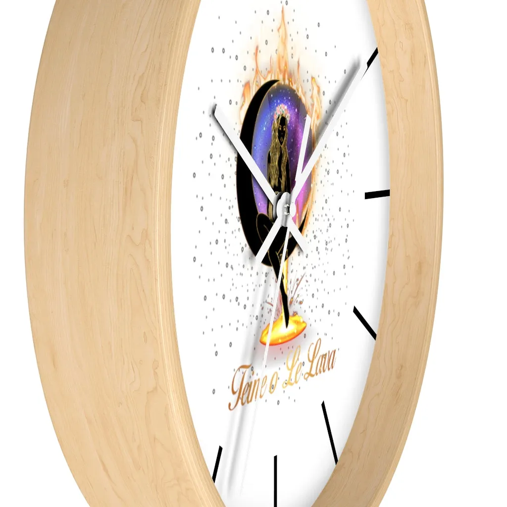 Yoga Spiritual Meditation Wall clock - Luck 777 Angel Number
